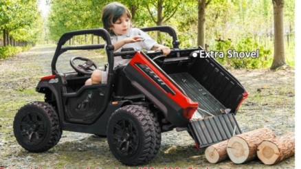 2-Seater 24V car for 10-12 year olds to drive
