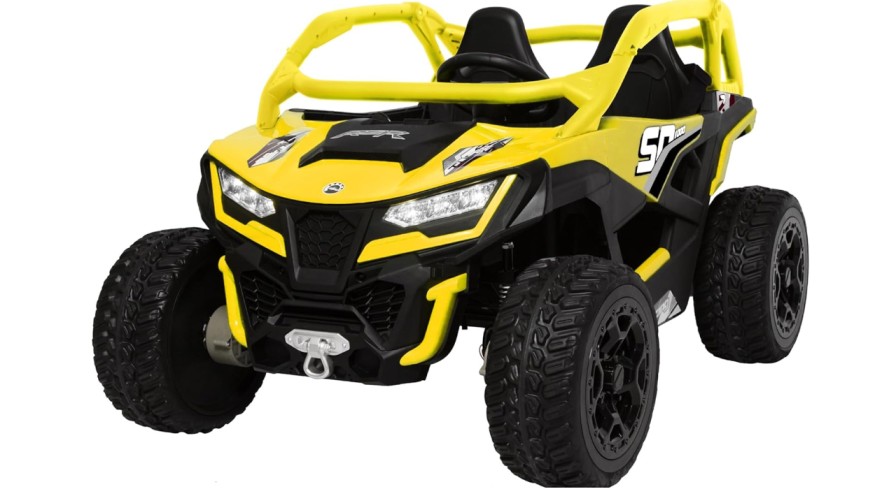 Power wheel with rubber tires