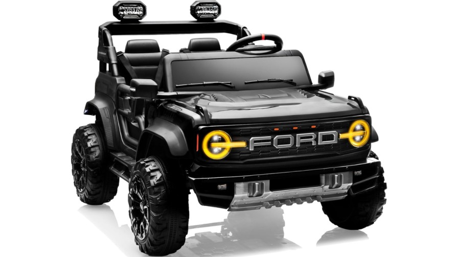 black chevy silverado power wheels 12v