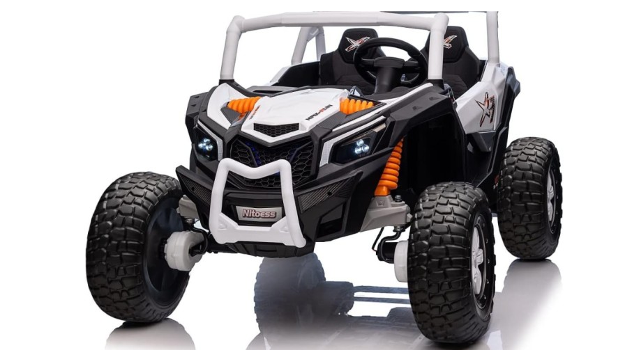 Power wheel with rubber tires